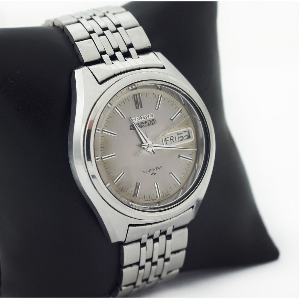 Seiko Vintage 5 Actus Stainless Steel Automatic Watch